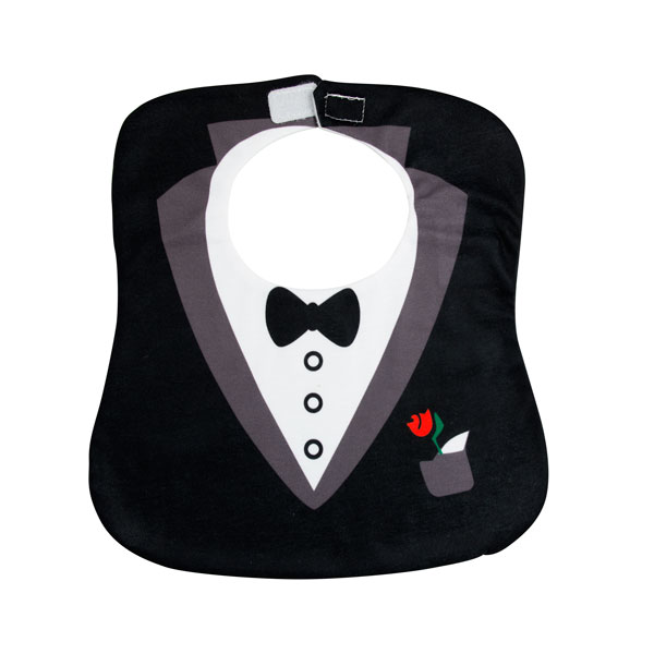 Carra Gentleman Black бебешки лигавник